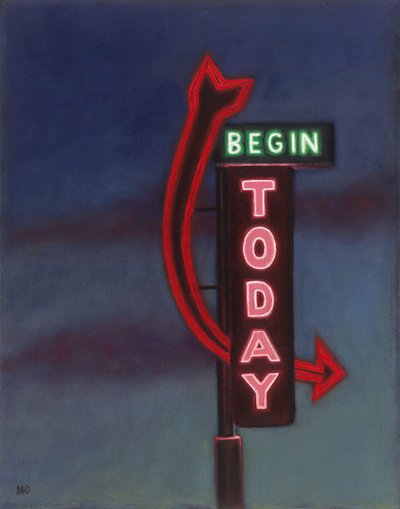 Begin Today by David Arsenault